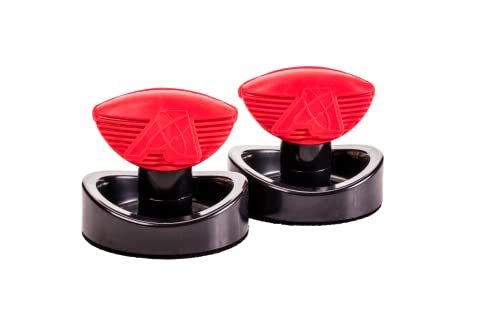 Atomic Ergonomic Premium Air Hockey Strikers (2βPack) β 3β7/8β Diameter Pushers with