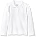 The Children's Place Girls' Long Sleeve Uniform Polo Shirt