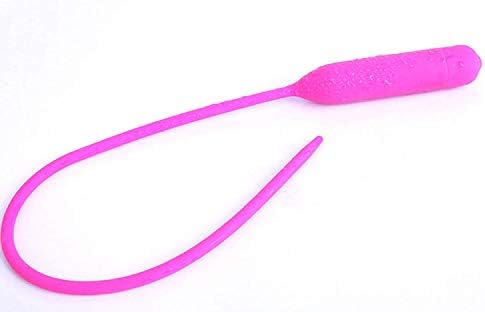 YQZW TSHIRT Sexsix Toy 45cm Long Urethral Víbrátór Catheter Silicone P-énis plùg Sexss Toys for Woman Men Couples C-litoral/Vágǐna māsturbātor,Pink