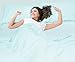 Nestl Split King Sheet Set - 1800 Ultra-Soft Microfiber Bed Sheets - Double Brushed - Deep Pockets - Easy Fit - 5 Piece Set - Bed Sheets & Pillowcases (Split King Size, Light Blue)