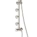 Lanikai Rain Shower Head with Handheld Spray Combo - 1028-BN-1.8GPM, Brushed Nickel - 8