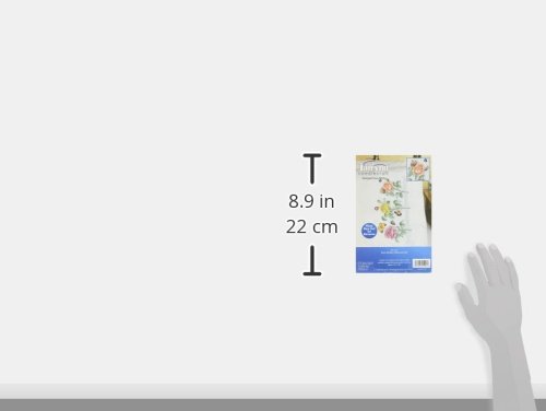 Janlynn Embroidery Kit Rose Garden Pillowcase Pair