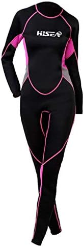 Sushed 2.5mm Neoprene Wetsuit, Women's Wetsuits, Long Sleeve One-Piece Full Wetsuit Diving Suit UV Protection Dive Skin Suit for Snorkeling Scuba Diving Surfing Freediving Spearfishing