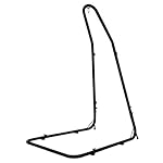 Giantex Adjustable Hammock Chair Stand Solid Steel Construction Swing Chair