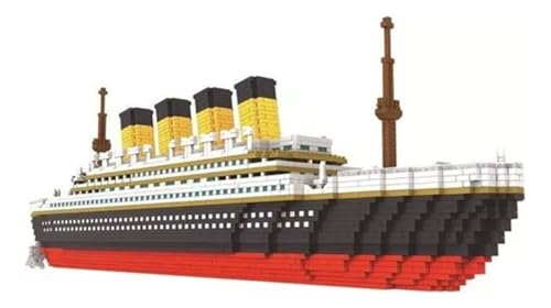 Kit 1855 Peças Conjunto De Blocos De Construção Titanic