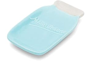 Fox Run 11704 Ceramic Mason Jar Spoon Rest One Size Blue