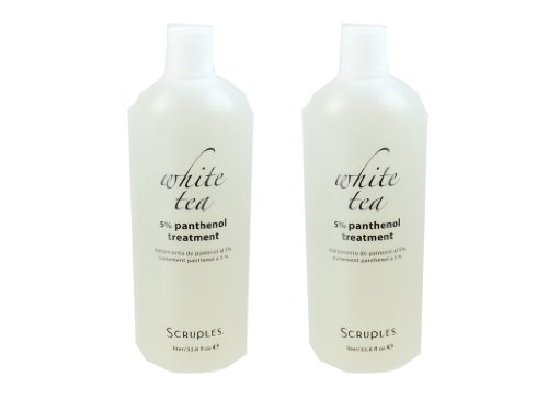 Scruples White Tea 5% Panthenol Treatment 1000 ml/33.8 oz Pack of 2