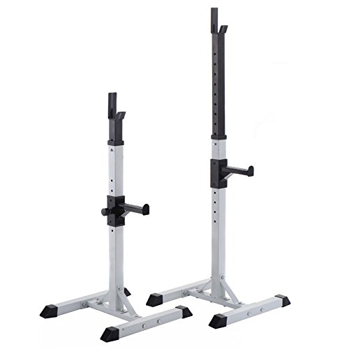Squat Stand Power Rack Amazon CANPA Squat Rack, Adjustable Barbell