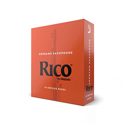 Rico RIA1040 Anches pour Saxophone soprano, Set de 10 Pièces