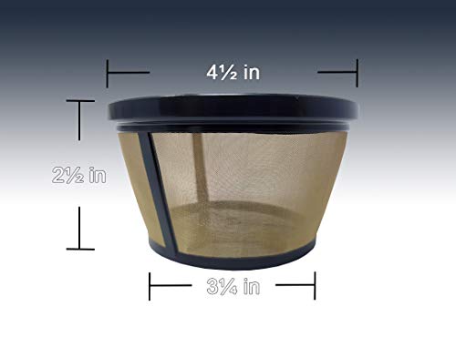 image for GoldTone Reusable 8-12 Cup Basket Filter fits Black & Decker Coffee Ma