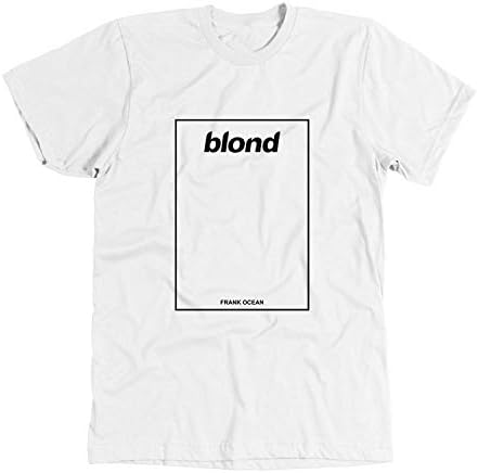 Wopson Men's White Generic Cotton Blond Frank Ocean T-Shirt