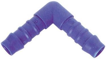 Tefen 4mm 90 Degree Elbow Nylon Barbed Tubing Connector for Fuel Hose