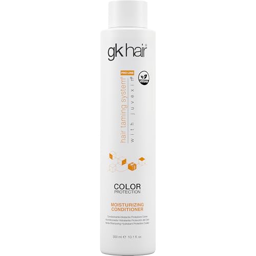GK HAIR Global Keratin Moisturizing Conditioner (300ml/10.1 Fl Oz) Hydrating Color Protection Dry Damage Curly Frizzy Thinning Color Treated Hair Repair Organic Paraben Sulfate Free All Hair Types