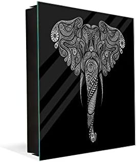 Concept Crystal Wall Mount Key Box together with Decorative Dry Erase Board K12 Vintage animal