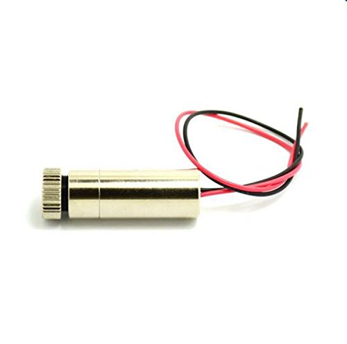 Adjusted 980nm 30mW IR Infrared Diode Laser Line Module 12x35mm 3-5V w/120° Lens