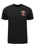 Harley-Davidson Screamin' Eagle Men's T-Shirt, Workin' Skull, Black HARLMT0218