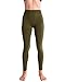 Homma 6-Pack Fleece Lined Thick Brushed Leggings Thights (S/M/L, Black x2/Olive/Burgundy/Navy/Grey)