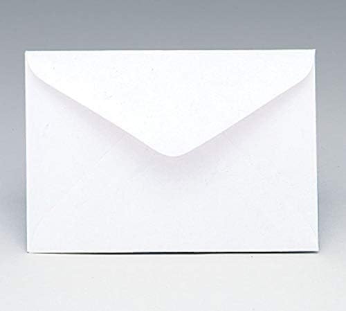50ct WHITE Florist Enclosure Card ENVELOPES - Mini Small 2-1/2" x 4-1/4"!)
