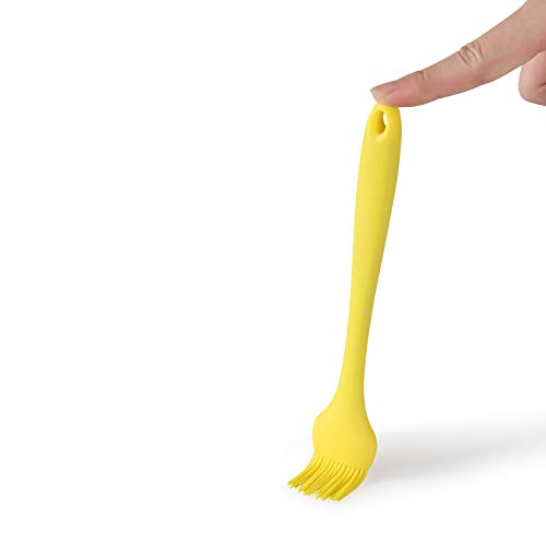 Basting Brush - 100% Food Grade Silicone Baking Pastry Brush, BBQ and Oil Brush,for Food, Grilling, Baking, Cooking ,Turkey Baster Kitchen Utensil-Use for Butter, Sauces and Marinades