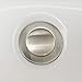 Purelux Bathroom Sink Drain Stopper Faucet Vanity Sink Pop Up Drain Assembly with Overflow, Brushed Nickel Finish