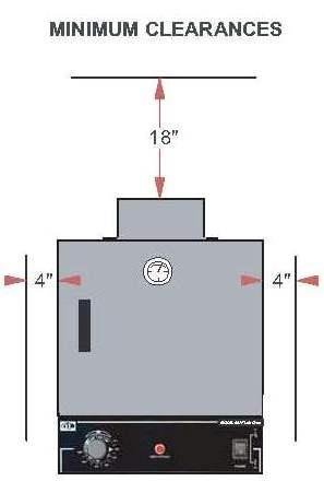 Quincy Lab 30AF Steel Hydraulic Forced-Air Gravity Convection Oven, 1.83 cubic feet, 115V, 1600W - Thumbnail 2