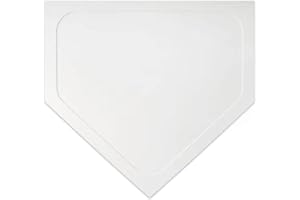 Rubber Baseball & Softball Base Training Set — Home Plate Pad (41.5x40 cm), Base Pad (30x30 cm), Pitching Mat (41.5x10 cm) — 