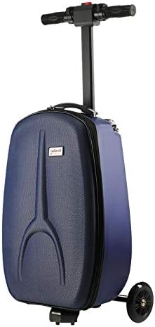 Electric Luggage Smart Scooter Trolley Case Business Luggage Suitcase 20 Inch,Blue