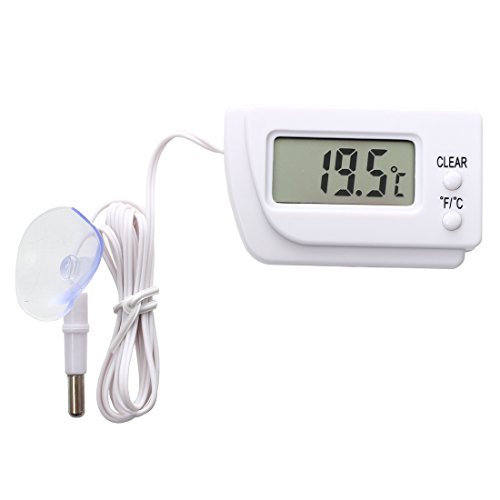 TOOGOO(R) Digital LCD Thermometer Temperature Sensor Fridge Freezer Indoor Outdoor