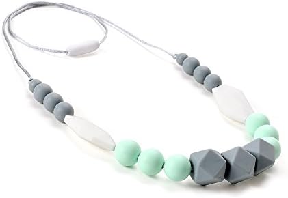 Lofca Teething Necklace Baby Silicone 