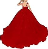 Tulle Flower Girl Dress for Wedding Lace Applique