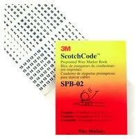 3M SPB-01 SCOTCHCODE PRINTED WIRE MARKER BK 0.22"W