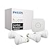 Philips Hue White Ambiance Smart Bulb Starter Kit (4 A19 Bulbs and 1 Hub Compatible with Alexa Apple HomeKit and Google Assistant) (Certified Refurbished)
