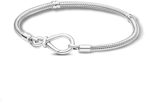 Amazon.com: PANDORA Snake Chain Sterling Silver Bracelet With