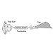 MatSailer Shade sail Hardware kit,5 Inches 316 Marine Grade Shade sail Installation kit for Rectangle and Square Patio Shade, 24 Pcs