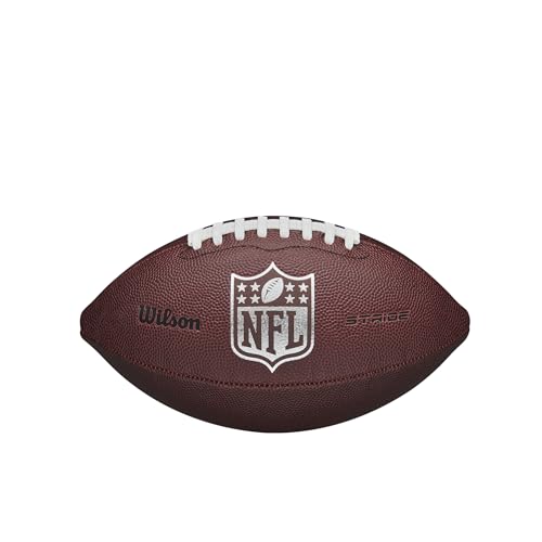WILSON NFL Stride Football - Brown, Junior Size