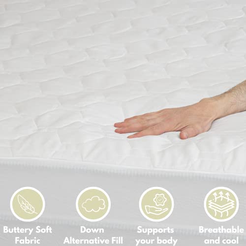 The Grand King Mattress Pad - Fitted, Deep Pockets