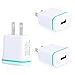 Wall Charger, MaxMall 3-Pack 1.0AMP USB Travel Wall Charger Adapter for iPhone 6 Plus, 6s Plus, 5s, iPad, Tablet, Samsung Galaxy S6 Edge, Note 5, HTC, LG Sony and More Devices