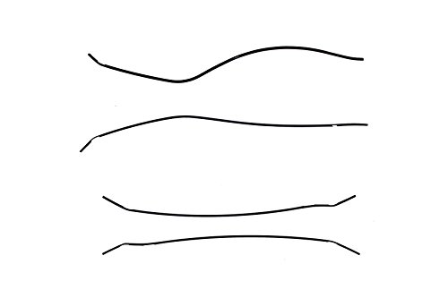 Genuine Honda Accessories 08P20-TR0-1X0  Kona Coffee Metallic Door Edge Guard Kit for Select Civic Models