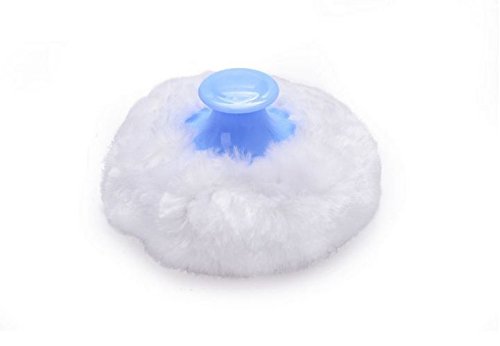 Qiyun LingStar Baby Powder Puff Kit Container Case Makeup Cosmetic Tool Sponge Villus Box Blue