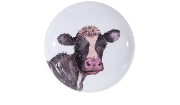 Amazon Com 2 Cow Knob Farm Theme Hardware Pull Decoration For