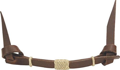 Cowboy Pro Snaffle Curb Strap - Latigo - Horse