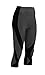 CW-X Women's 3/4 Length Pro Running Tights,Black,Small