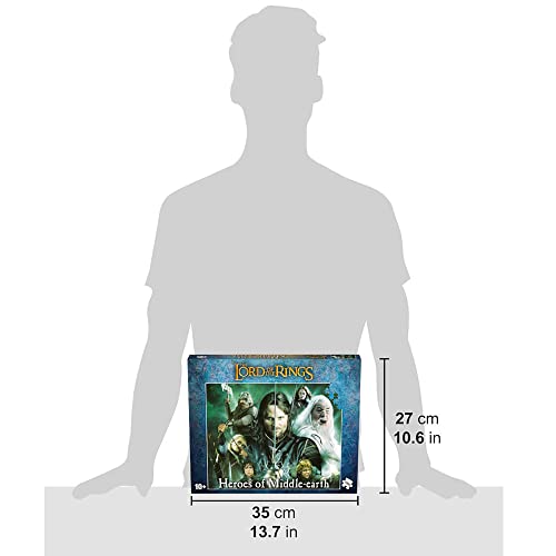 Herr Der Ringe Puzzle 1000 Teile – Helden Von Mittelerde Für Puzzle-Fans