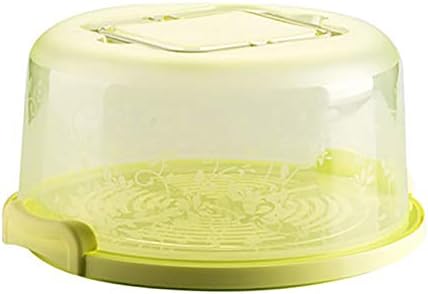 Sweet Creations Cake Carrier locking cake carrier with server Large Round Container-Light Green