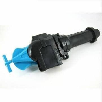 GUOLONG Launcher Grip Children Beyblade Metal Power String Grip(Black+Blue)