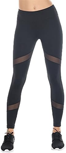 Fanceey Women Sports Leggings Running Tights Compression Elastic Yoga Pants