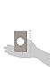Leviton 1-Gang 1.60-Inch Diameter, Device Receptacle Wallplate, 80720-W, White