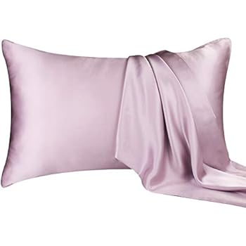 pillowcase silk skin hair mulberry count hidden bed thread king x36 zipper lotus pillow cases queen standard pink