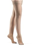 SIGVARIS Women's Style Sheer 780 Closed Toe Thigh-Highs w/Grip Top 20-30mmHg
