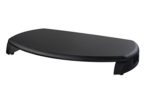 Kantek Monitor Stand/Keyboard Storage,23 x 13-1/4x3 Inches,Black (MS280B)